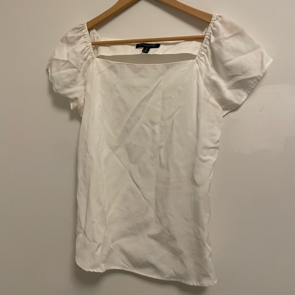 Banana Republic White Blouse